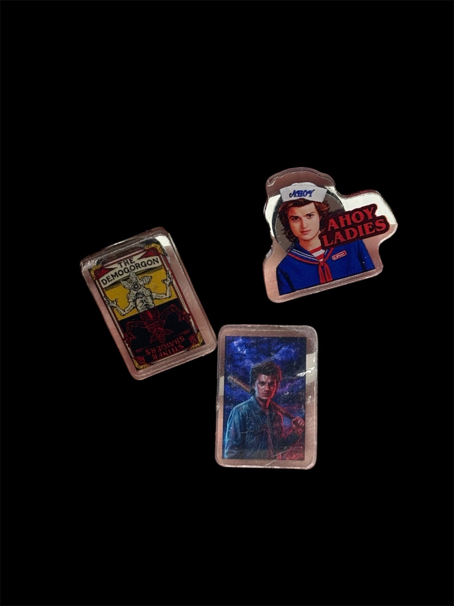 Acrylic Pin Badges - ST