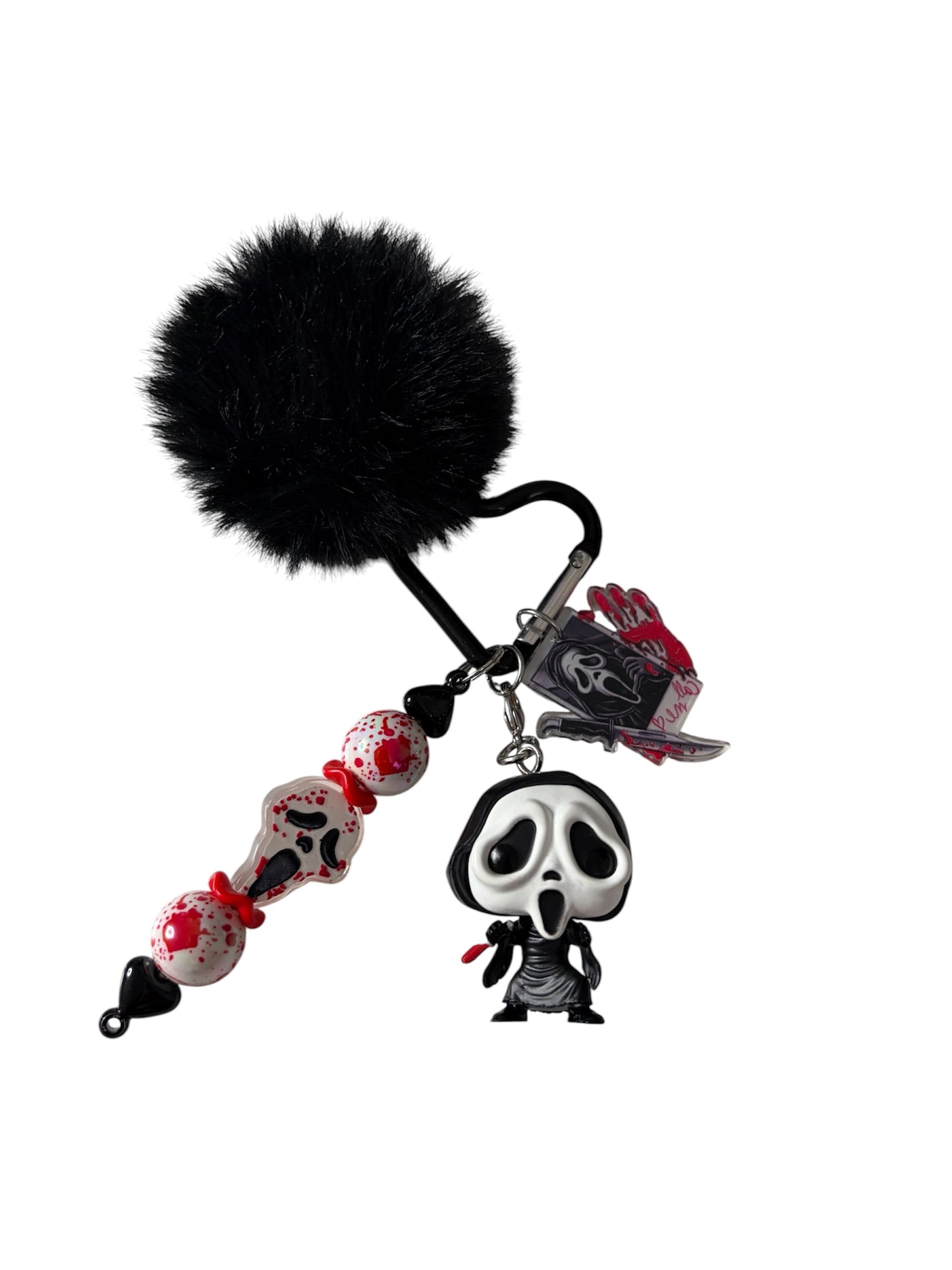 Scream Junk Keyring
