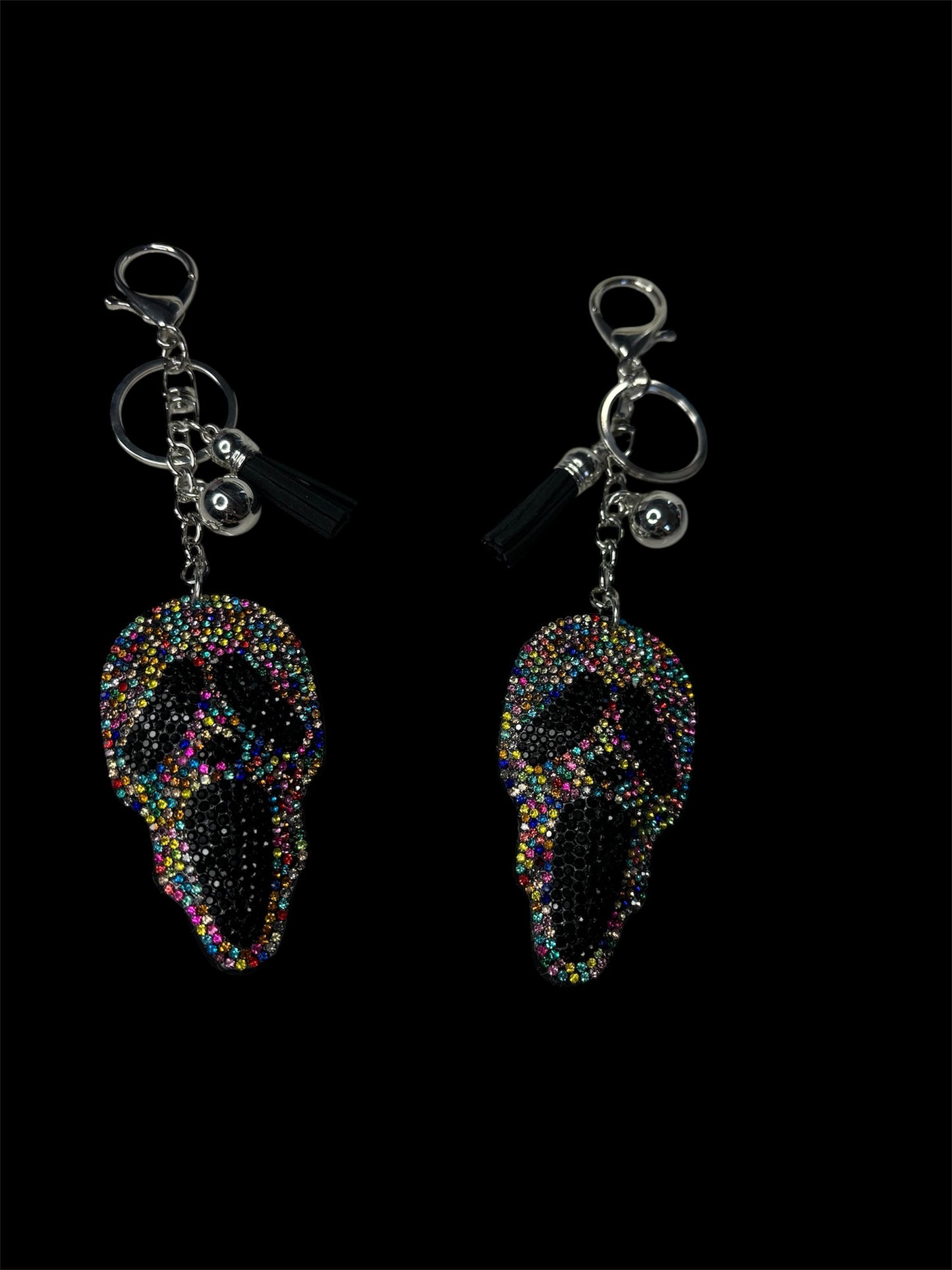 Ghostie Crystal Keyrings