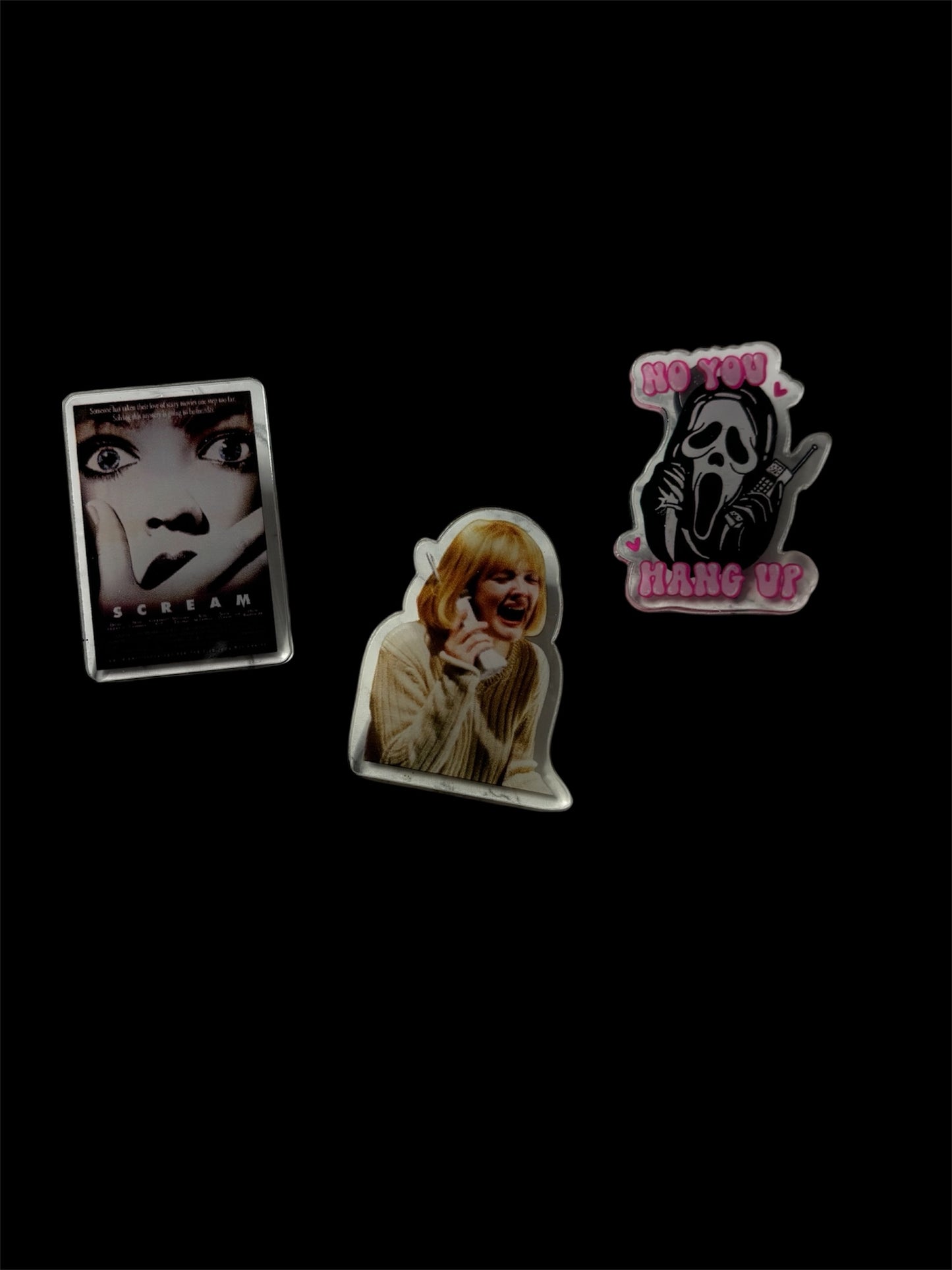 Acrylic Pin Bagdes - Horror